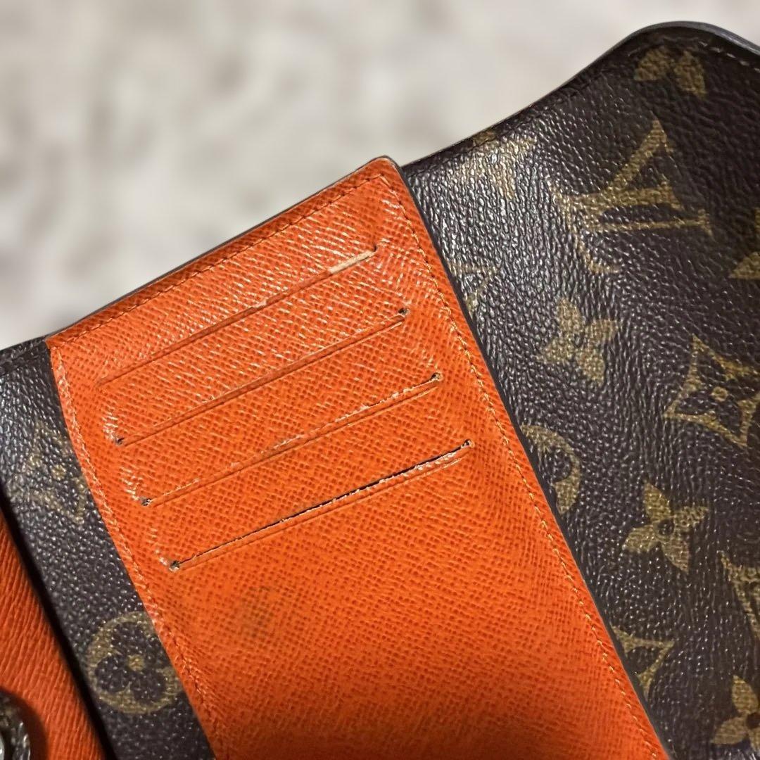 ルイヴィトンポルトフォイユ マリールー コンパクト ピモン モノグラム エピ