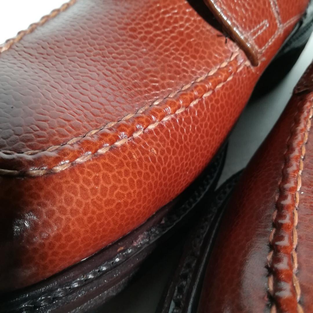 c0934 値下げ不可 未使用に近い オールデン 2226 Yチップ 8 D 茶