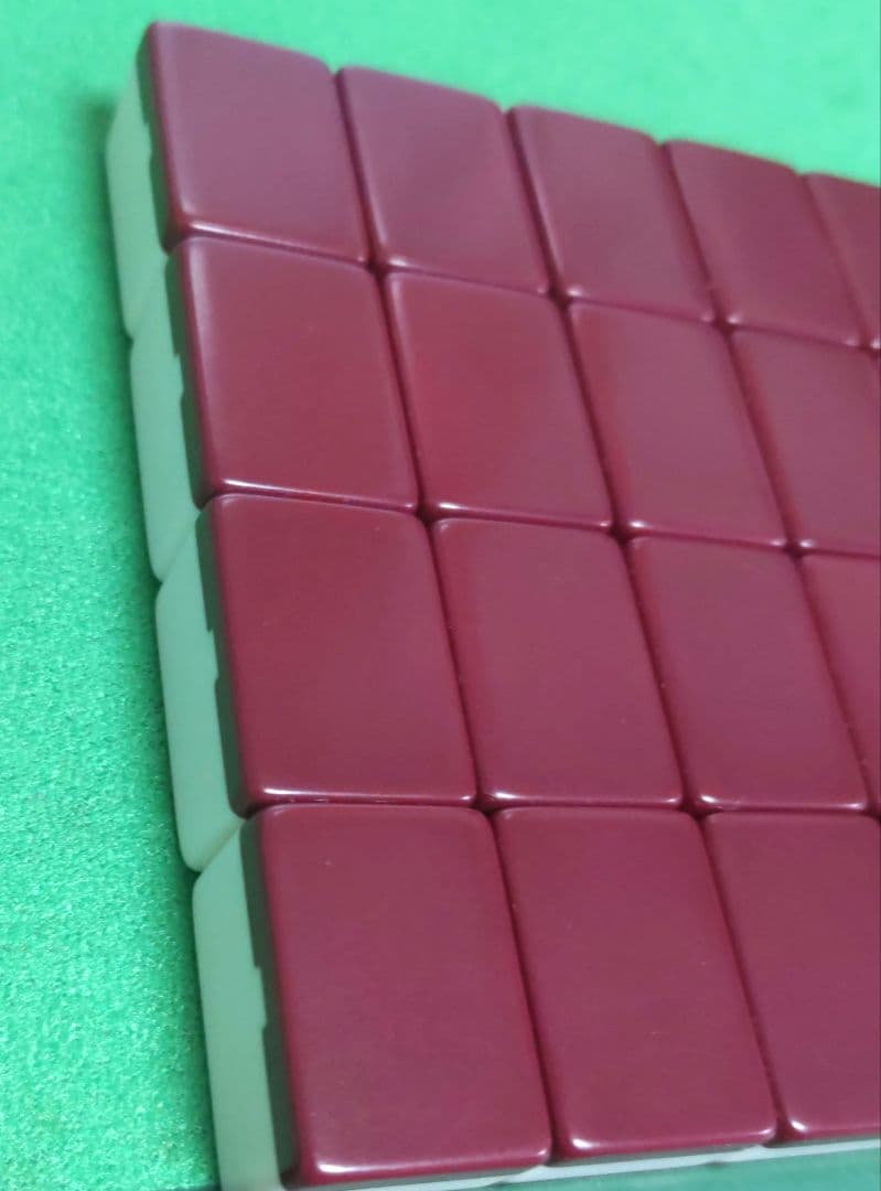 ★極上★ワインレッド★ 麻雀牌 コレクター品