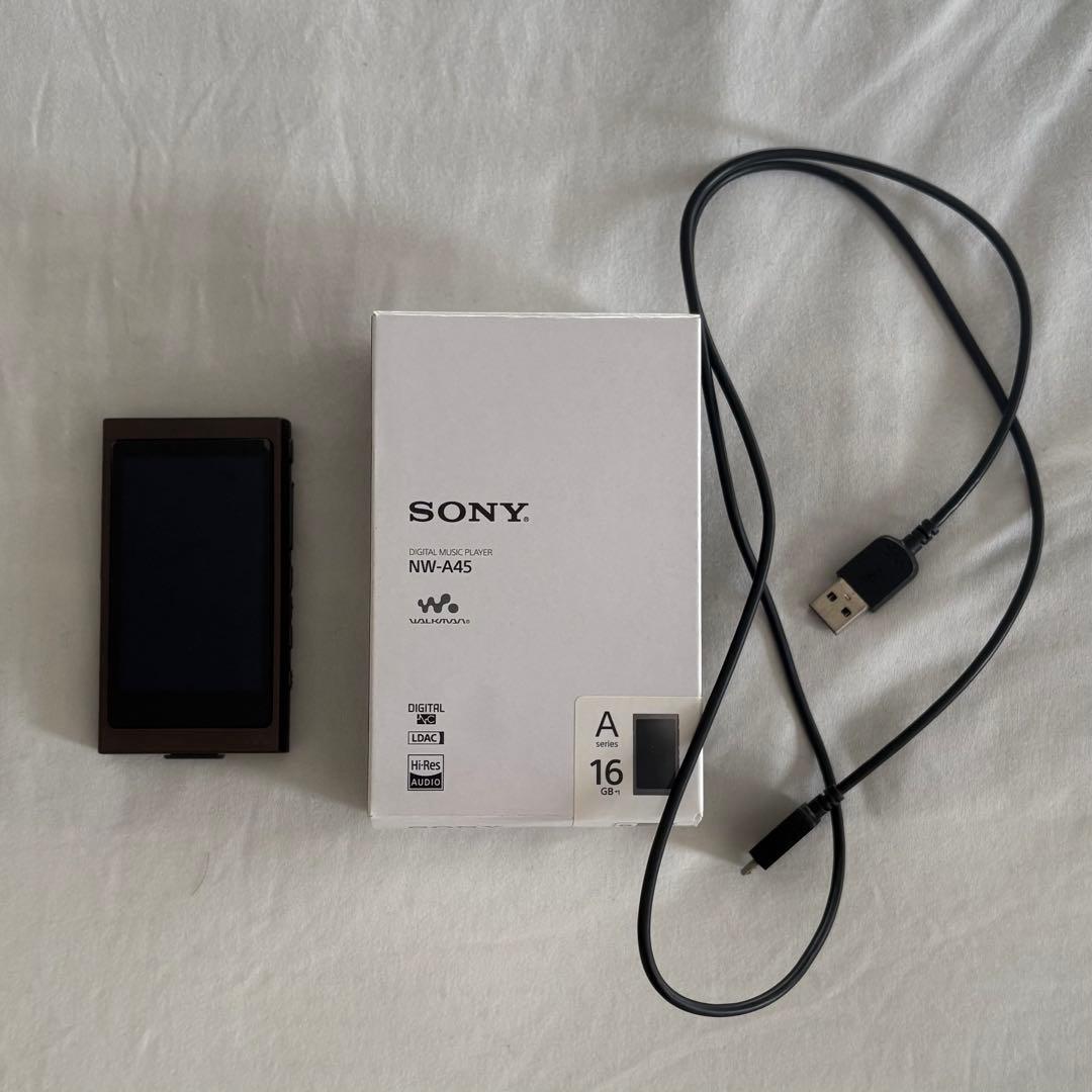【動作確認済】SONY ウォークマン NW-A45 16GB SDカード内蔵