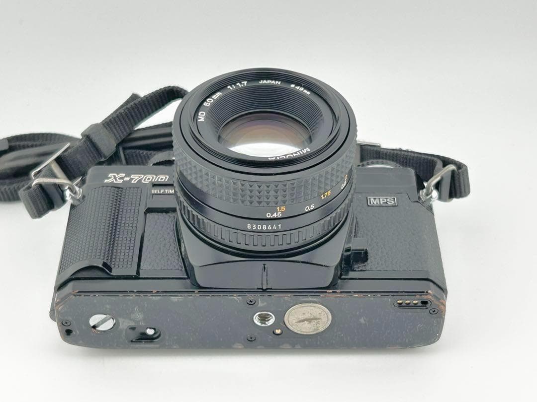 【完動品】MINOLTA X-700 + MD 50mm F1.7 動作確認済