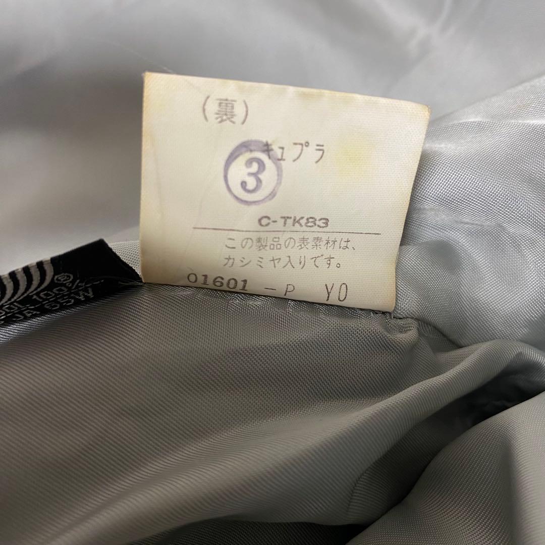 バーバリーズ ダブルチェスターコート　ロング丈　カシミヤ混　ブラック　M