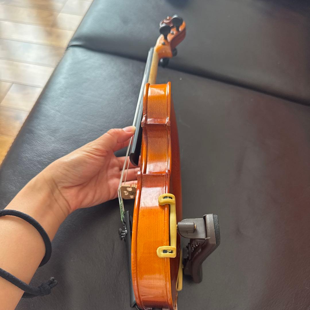 HORA reghin-romania バイオリン 1/10 木製 オレンジ色