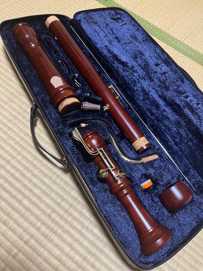 YAMAHA YRB-42 バスリコーダー　ヤマハ　木製　管楽器