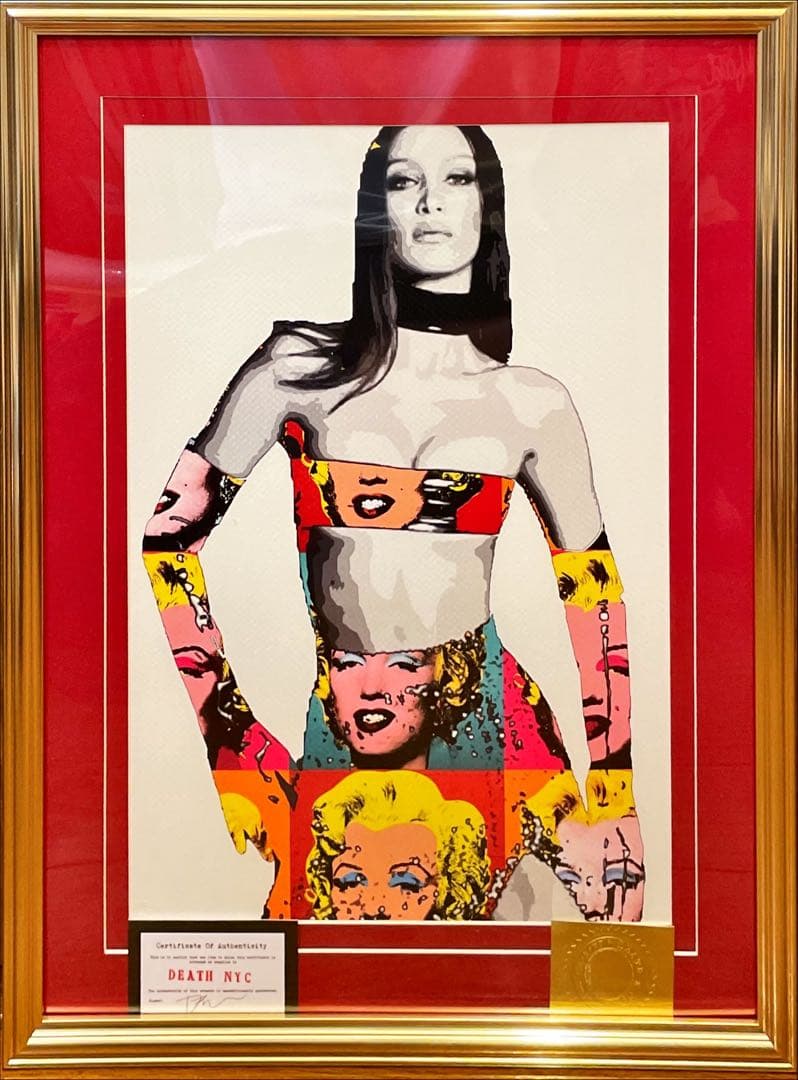 額込 世界限定100枚DEATH NYC アートポスター 現代アート 16