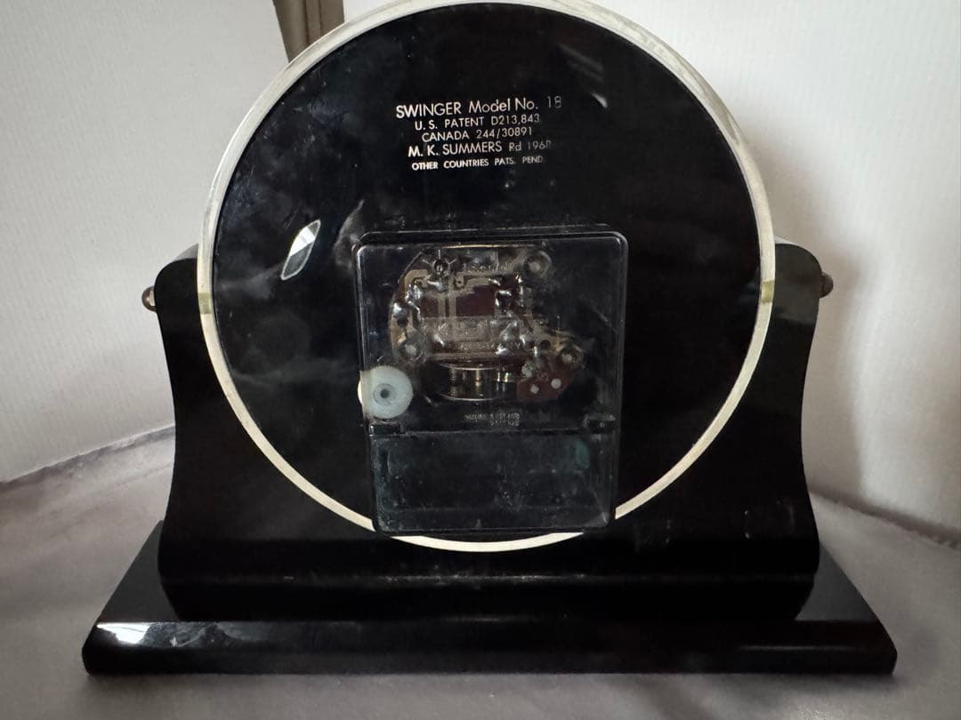 SWINGER No. 18 置き時計　アンティーク　激レア　1968年