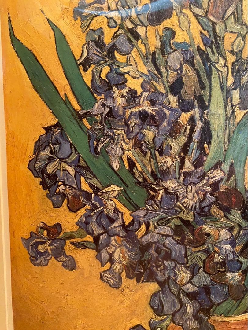 ゴッホ アイリス アート 額縁 インテリア