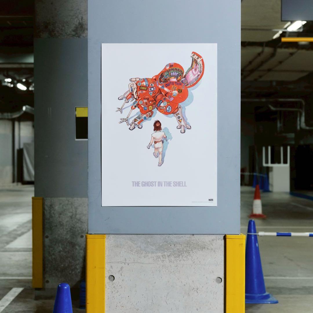 士郎正宗の世界展「大友克洋×攻殻機動隊」｜Tシャツポスターセット