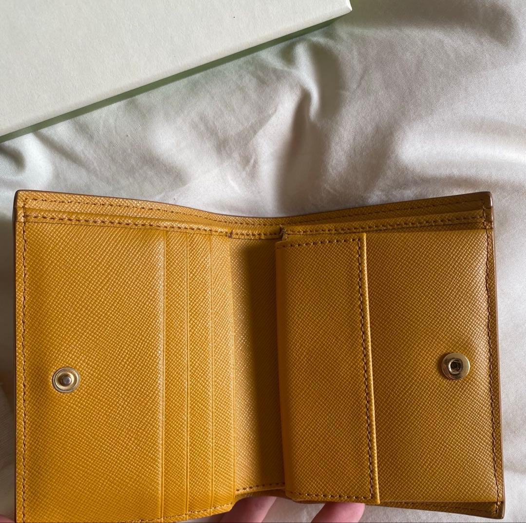 年末割【半額】MARNI マルニ サフィアーノレザー製 ウォレット 2つ折り財布