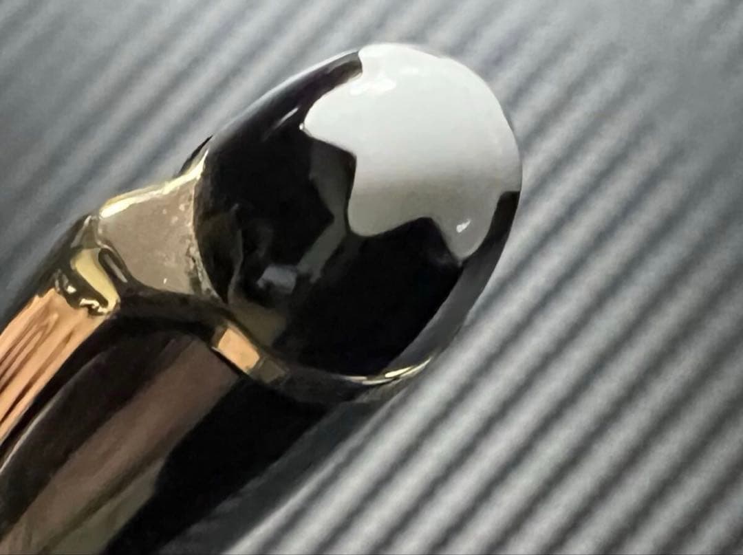 モンブラン 未使用に近い 144 ブラック 中白 M 万年筆