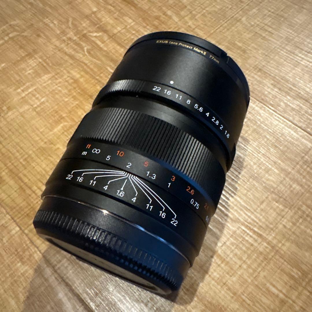 中一光学 SPEEDMASTER 80mm F1.6 Gマウント 『美品』
