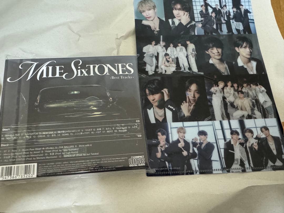 SixTONES MILESixTONES 通常盤 初回盤 3形態 全特典付き