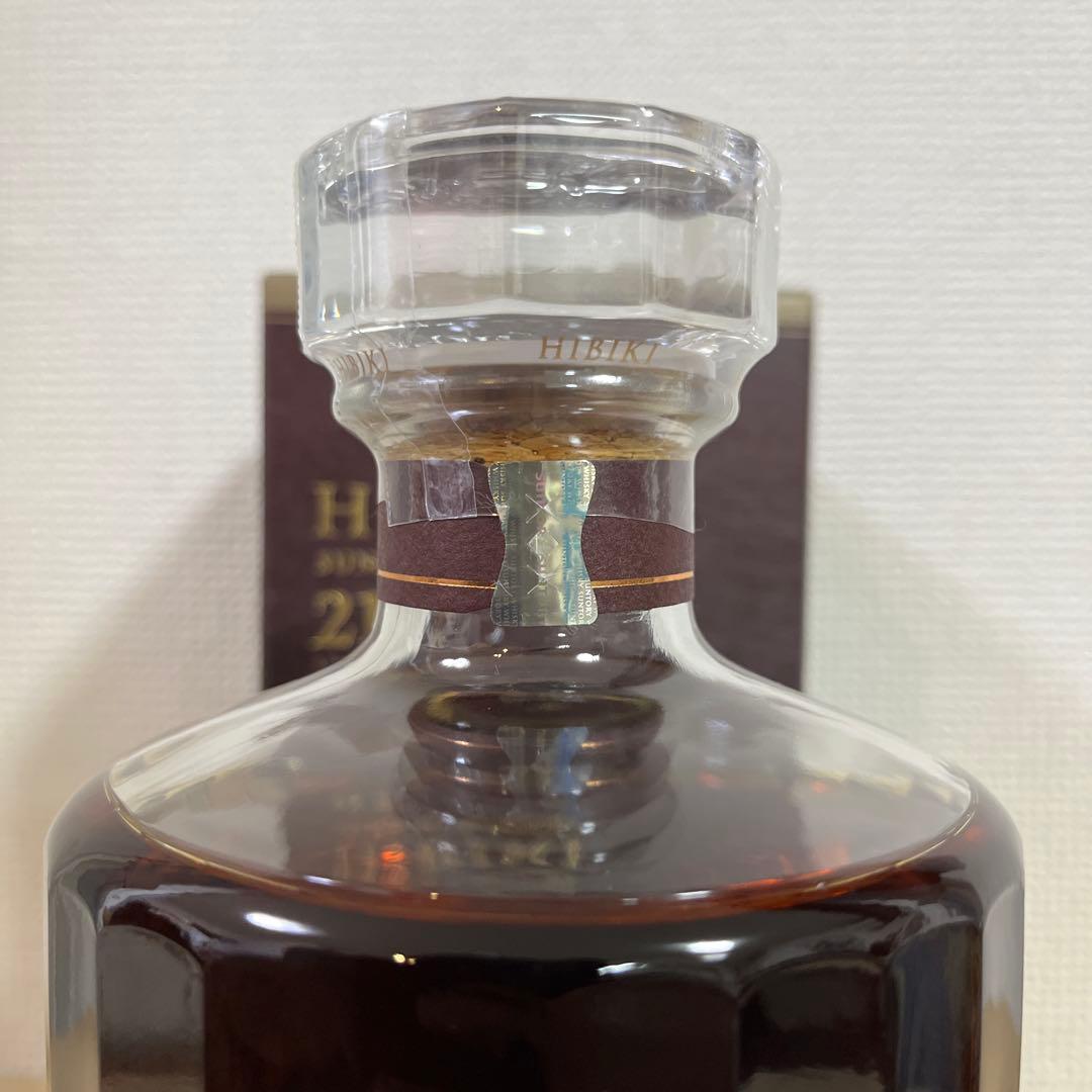 サントリーウイスキー 響21年HIBIKI 化粧箱あり