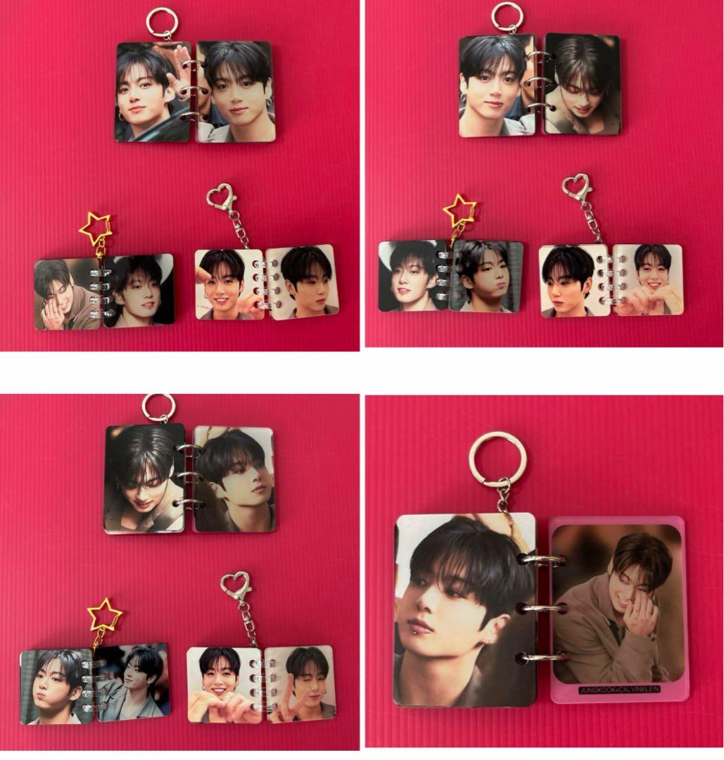 BTS Jungkook アクリルフォトアルバムキーホルダー