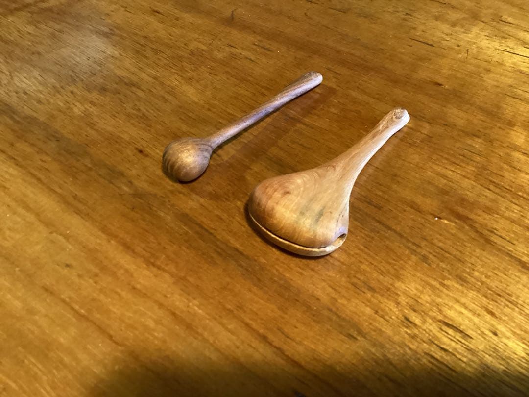 ハンドメイド　ウッドブロック　木柾　木魚　クラベス　7点セット 民族楽器