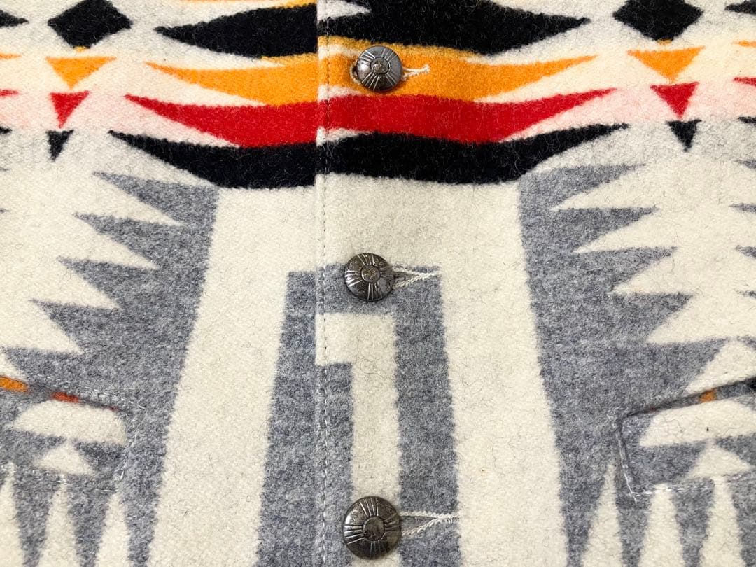 USA製 Pendletonペンドルトン ネイティブ柄 チマヨベスト 40 Ｍ