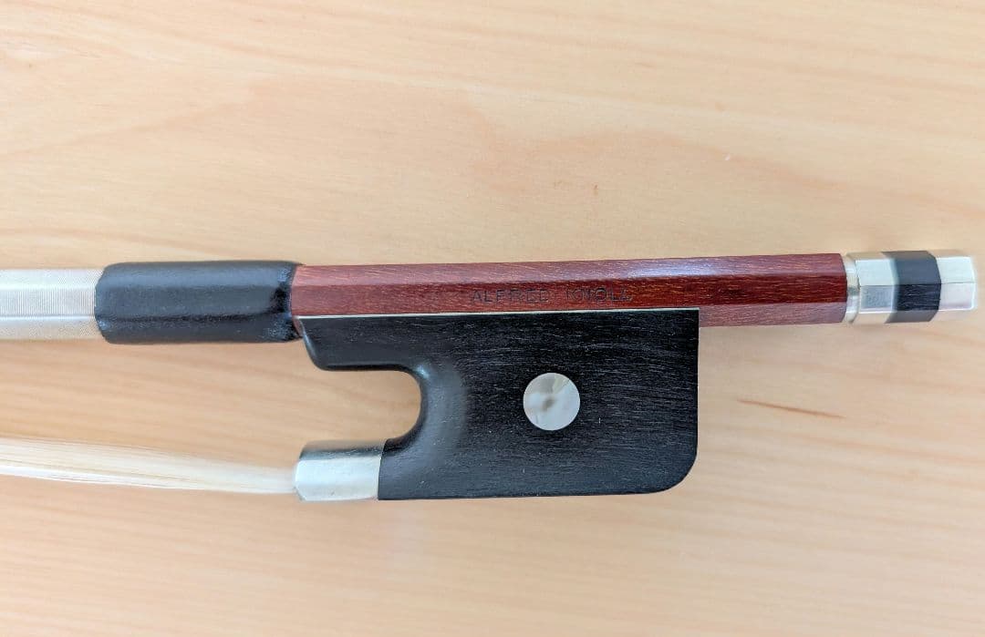 【チェロ弓】ALFRED KNOLL 丸弓ドイツ 送料込 フルサイズ 中古