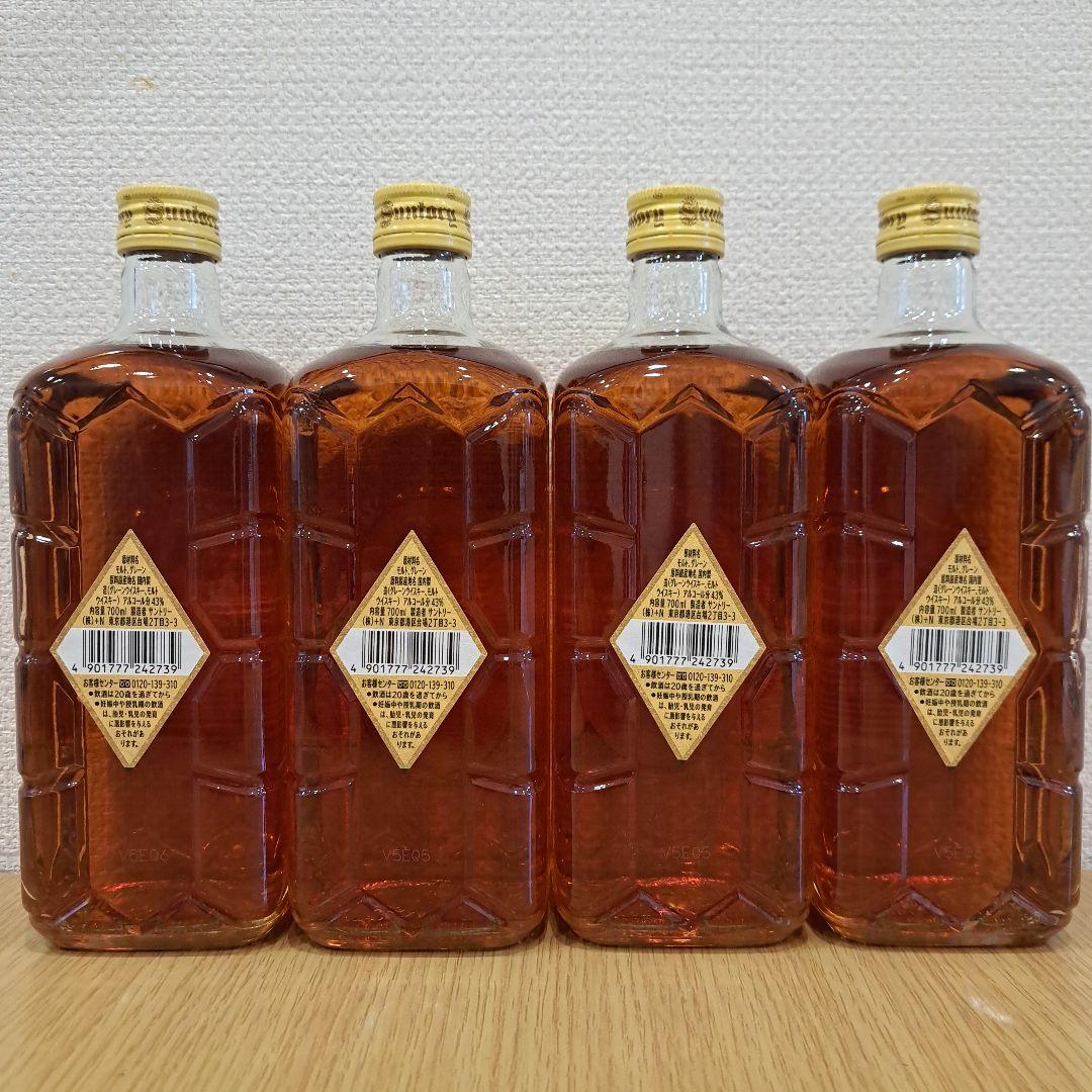サントリー 角 復刻版　ウイスキー 700ml 4本セット
