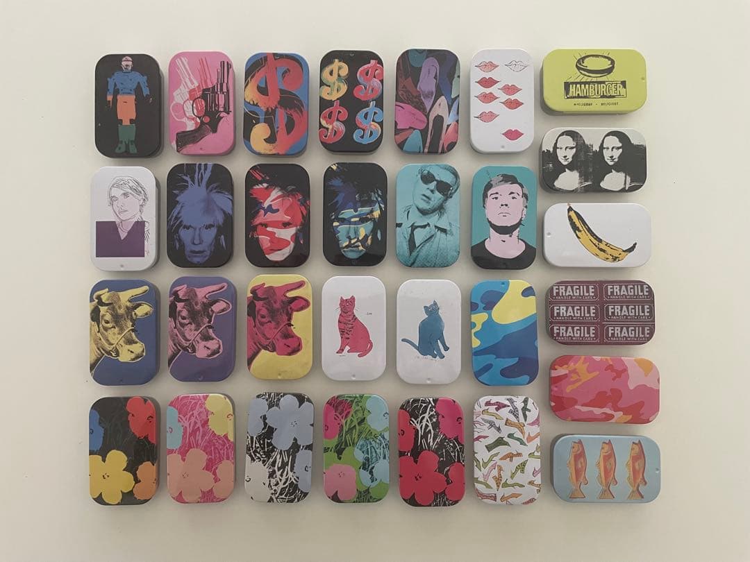 uha味覚糖 ✕ アンディ・ウォーホル コラボアート缶30個　コンプリート