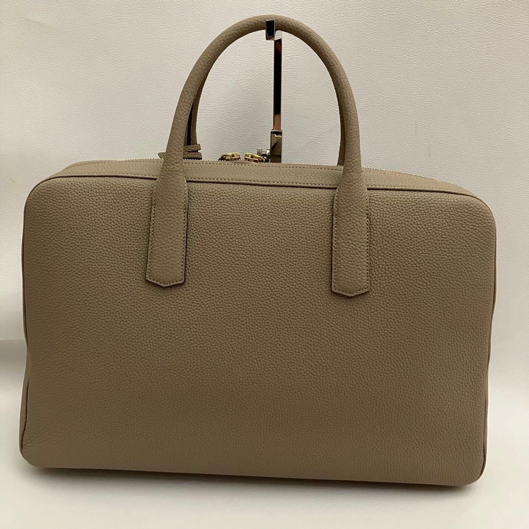 ✨未使用級　希少✨ 大峡製鞄 ゲント•メディア スリムオーバーナイト　グレージュ