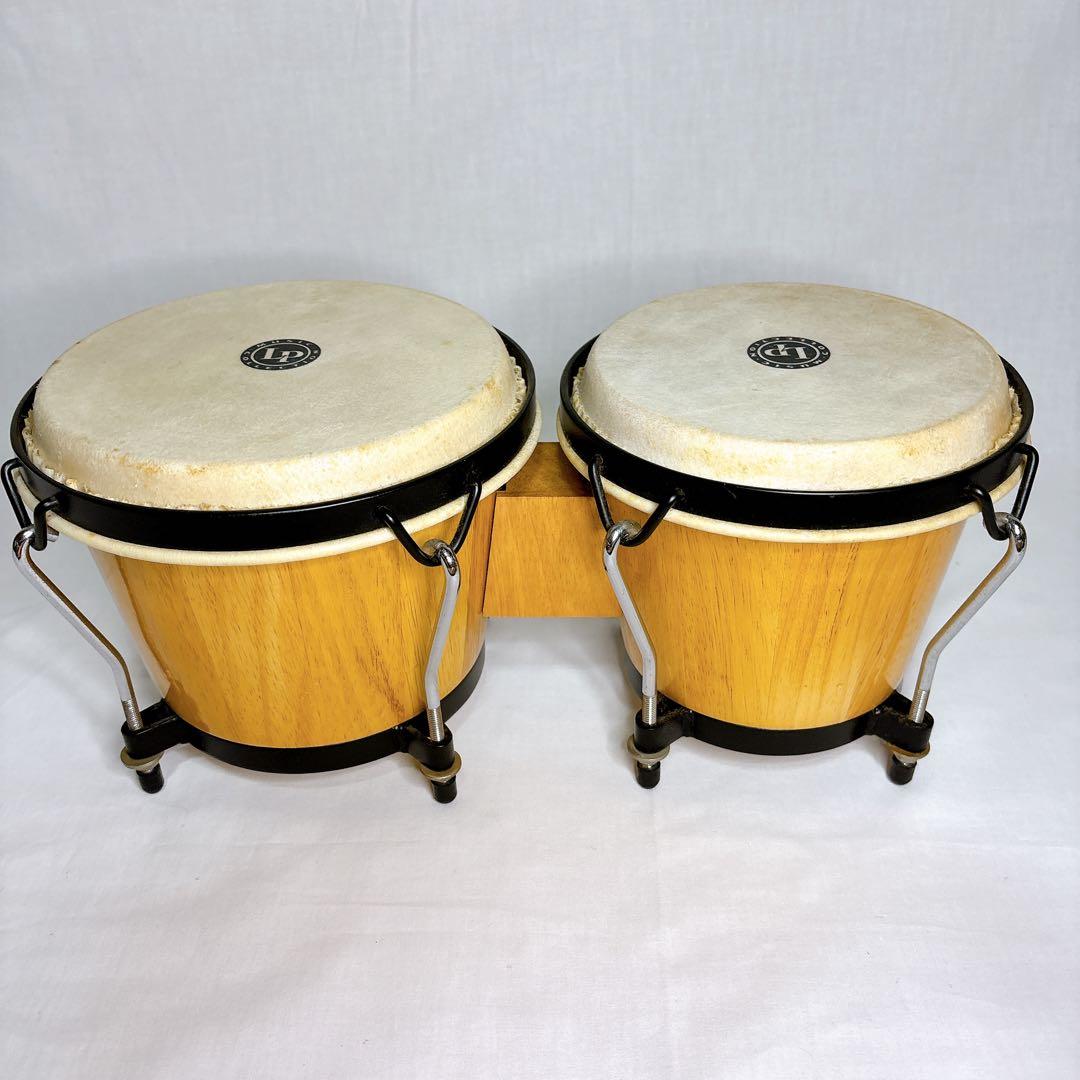 【美品】LP (Latin Percussion) ボンゴドラム　打楽器　カバー