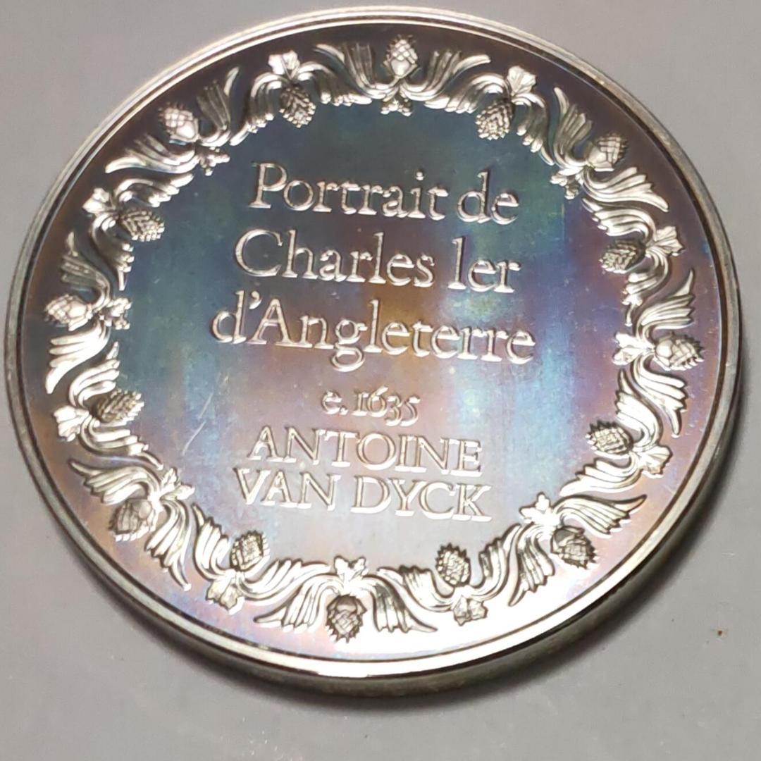Franklin Mint フランスの 銀貨 portrait Charles