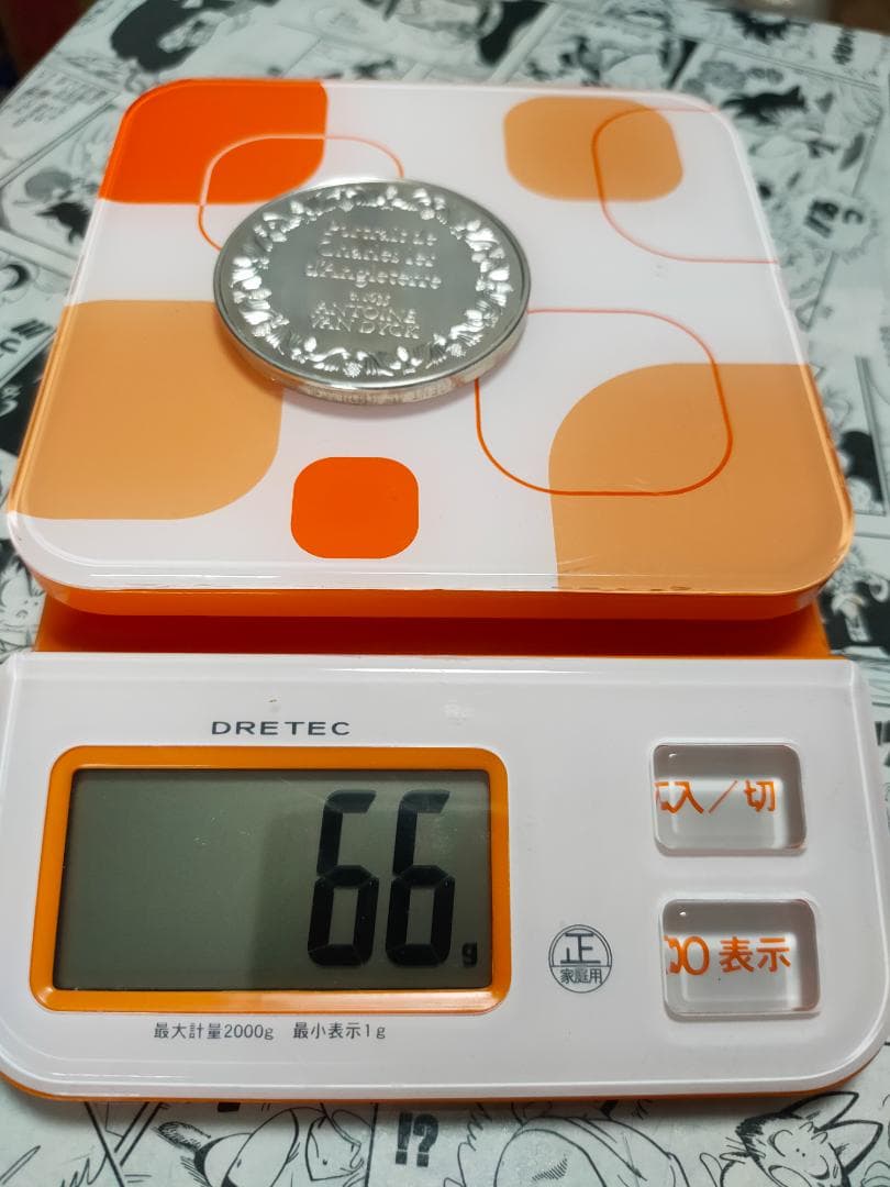 Franklin Mint フランスの 銀貨 portrait Charles