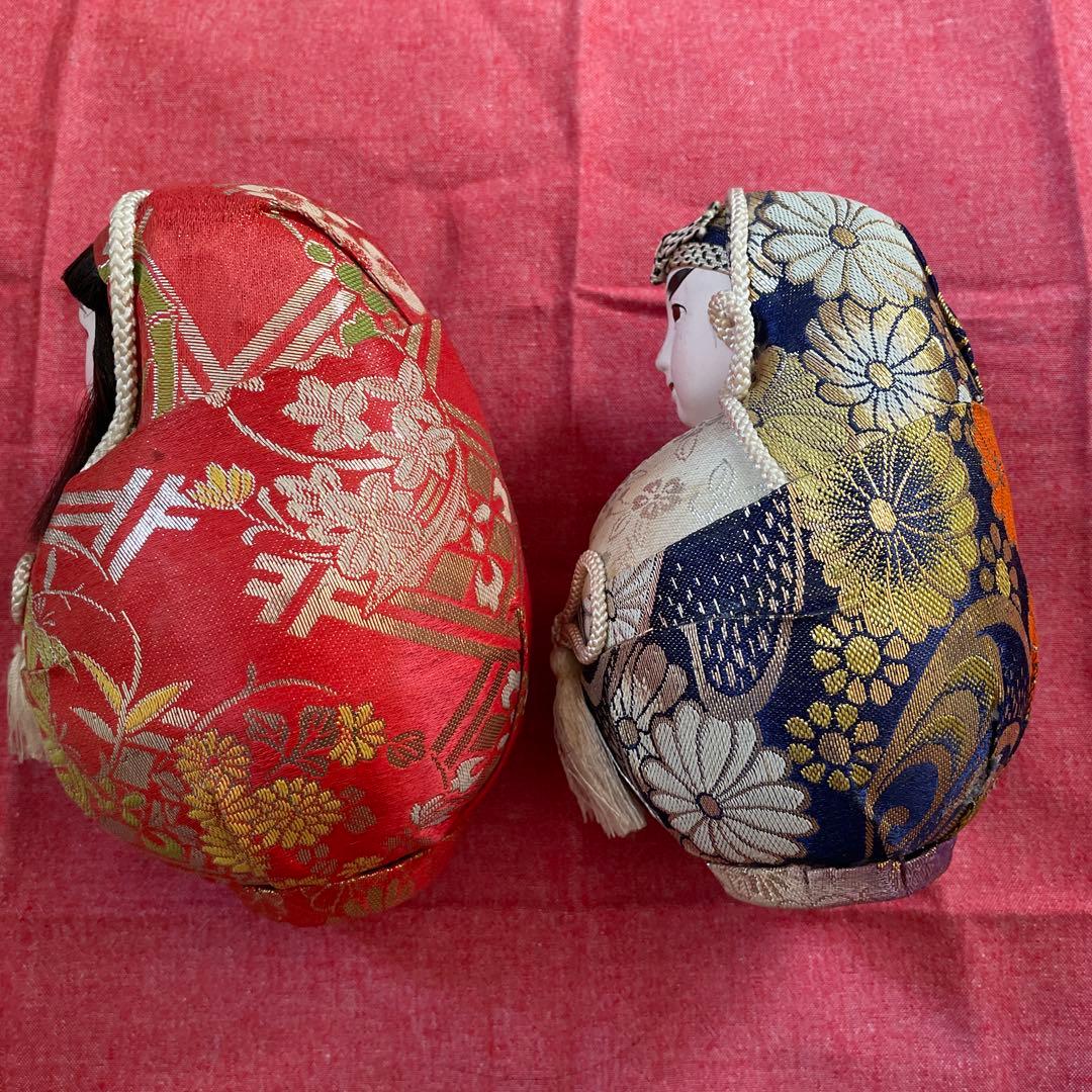 夫婦円満　対の達磨　曰く付き