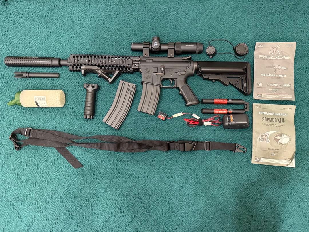 レシーライフル　東京マルイ　次世代電動ガン　＋　その他付属品