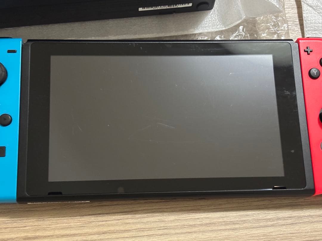 本体とJoy-Con以外は未開封　バッテリー強化版　switch本体ネオンカラー