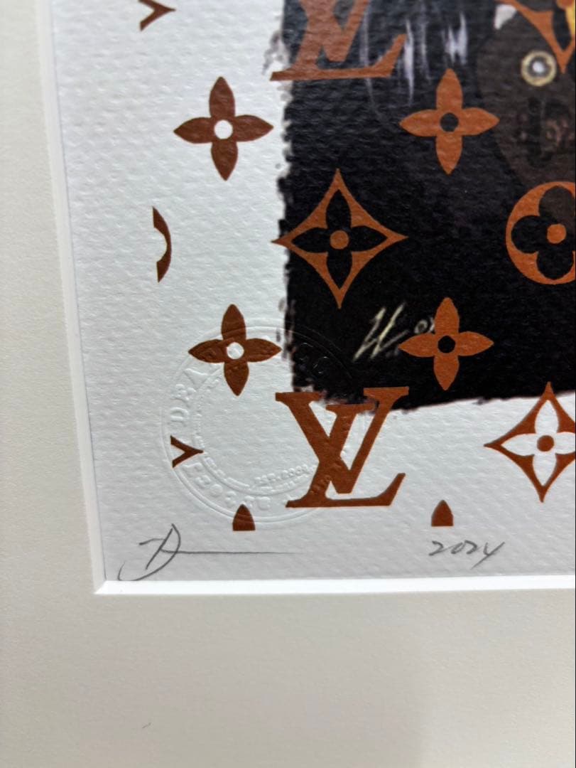 マリリンモンロー ヴィトンバンクシー 2024年 ポップアートポスター