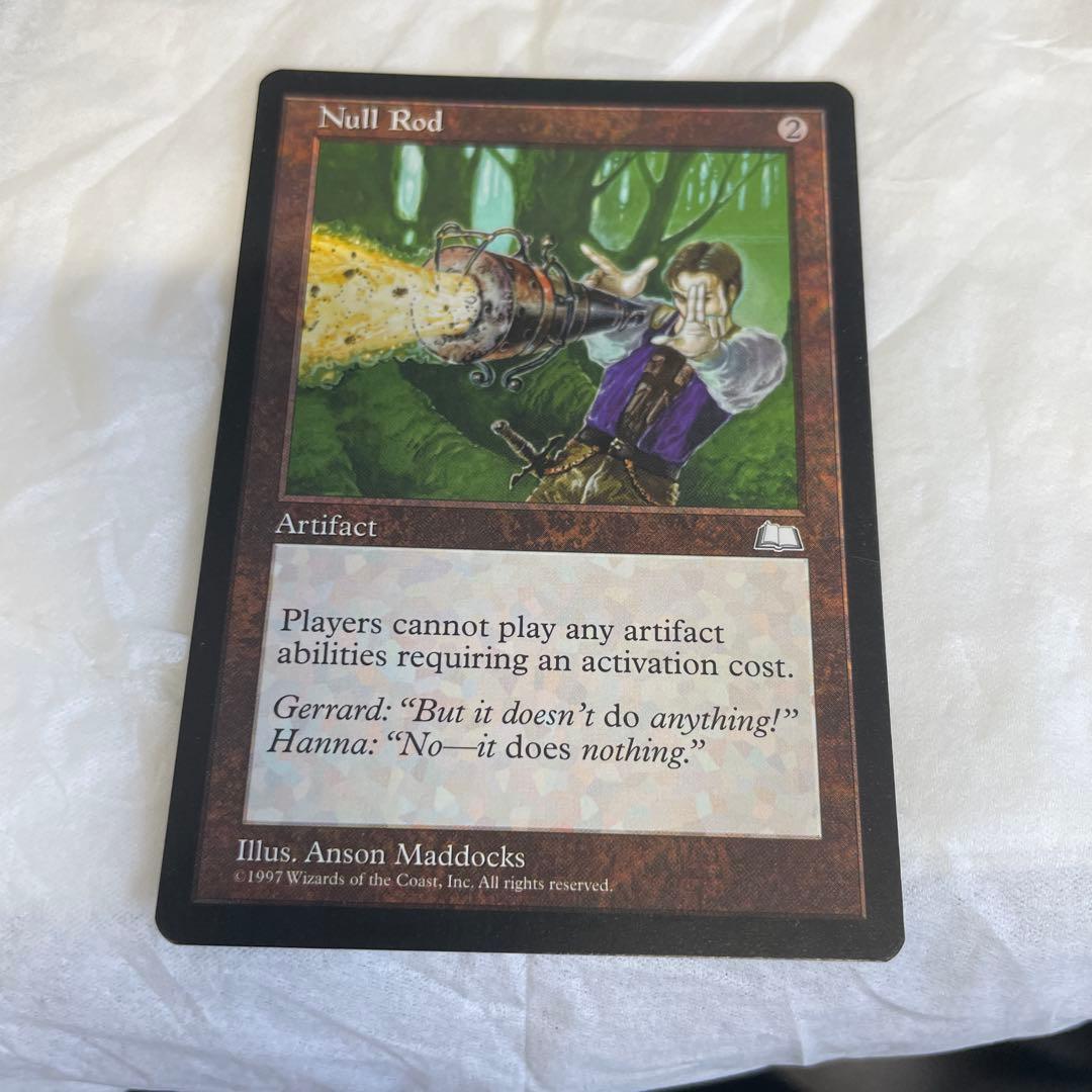 Null Rod 無のロッド WTH ウェザーライト MTG