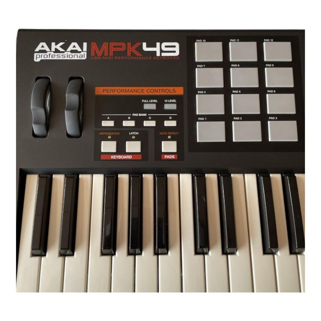 AKAI MPK49 MIDIキーボード