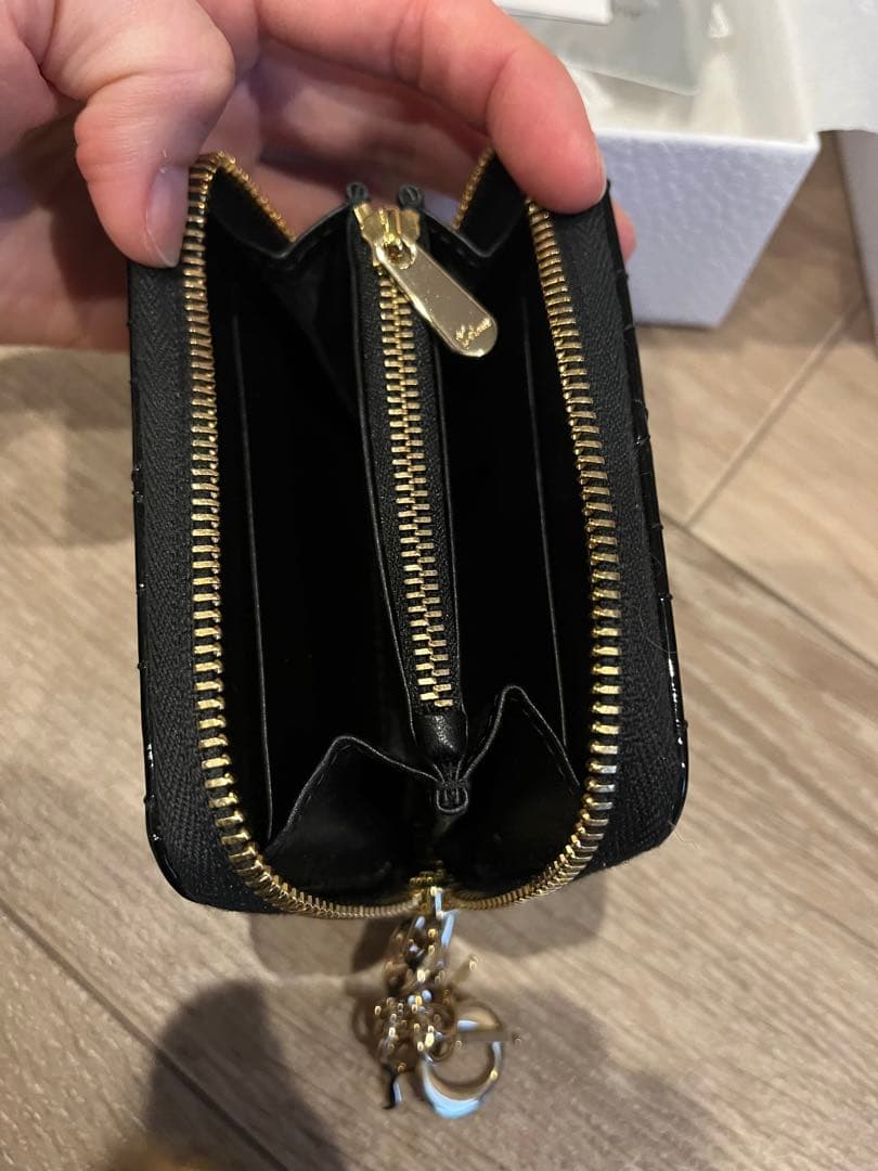 Dior ブラック カード　お札　小銭入れ