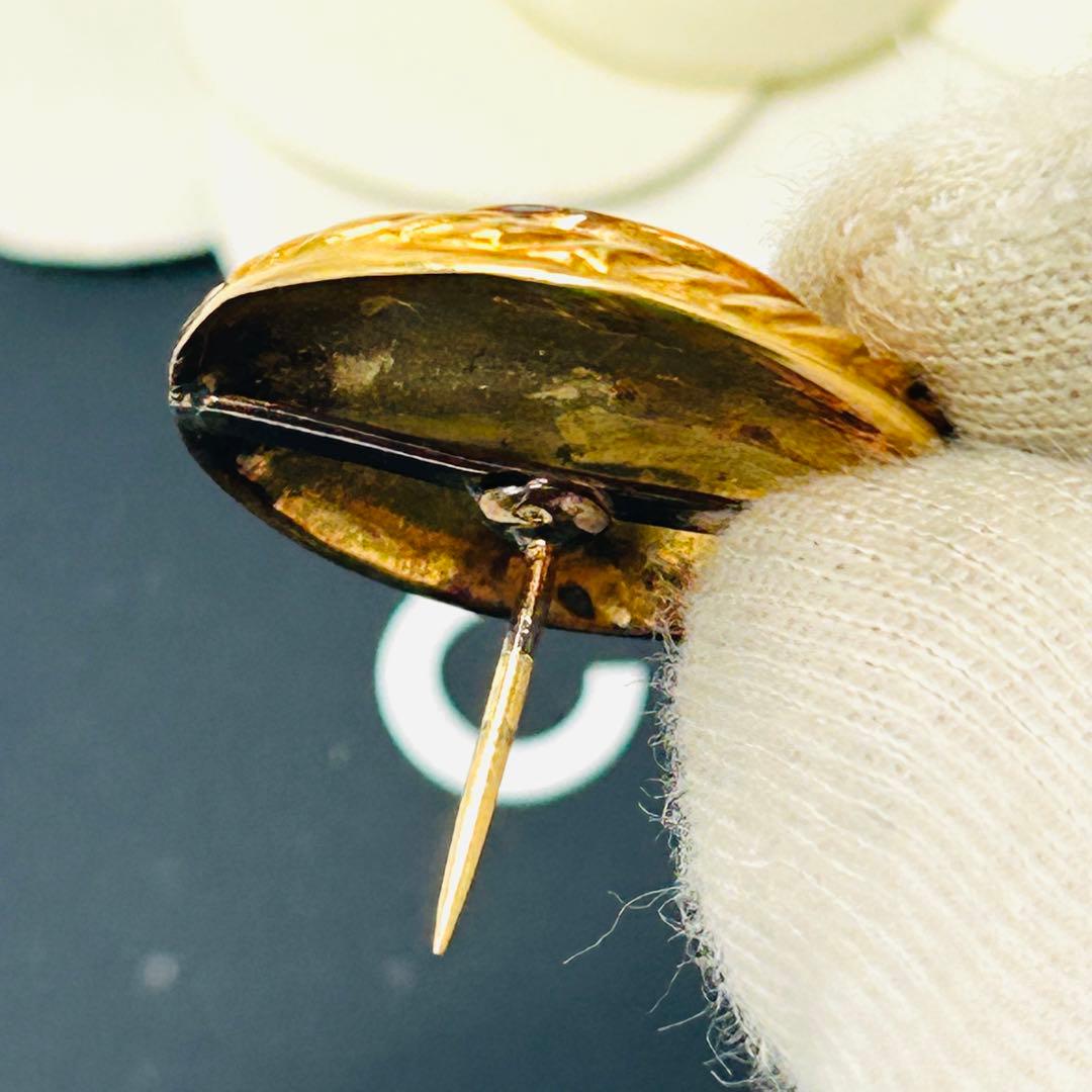 希少　CHANEL シャネル　ヴィンテージ　ココマーク　ブローチ　ゴールド