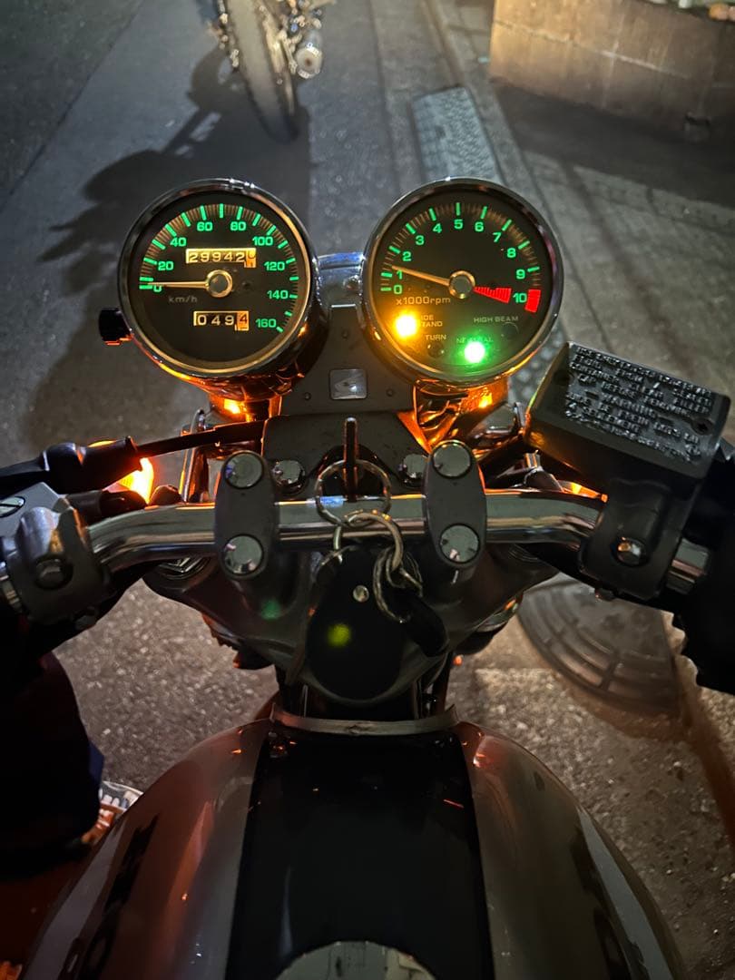 gb250 4型クラブマン　スピードメーター、タコメーター