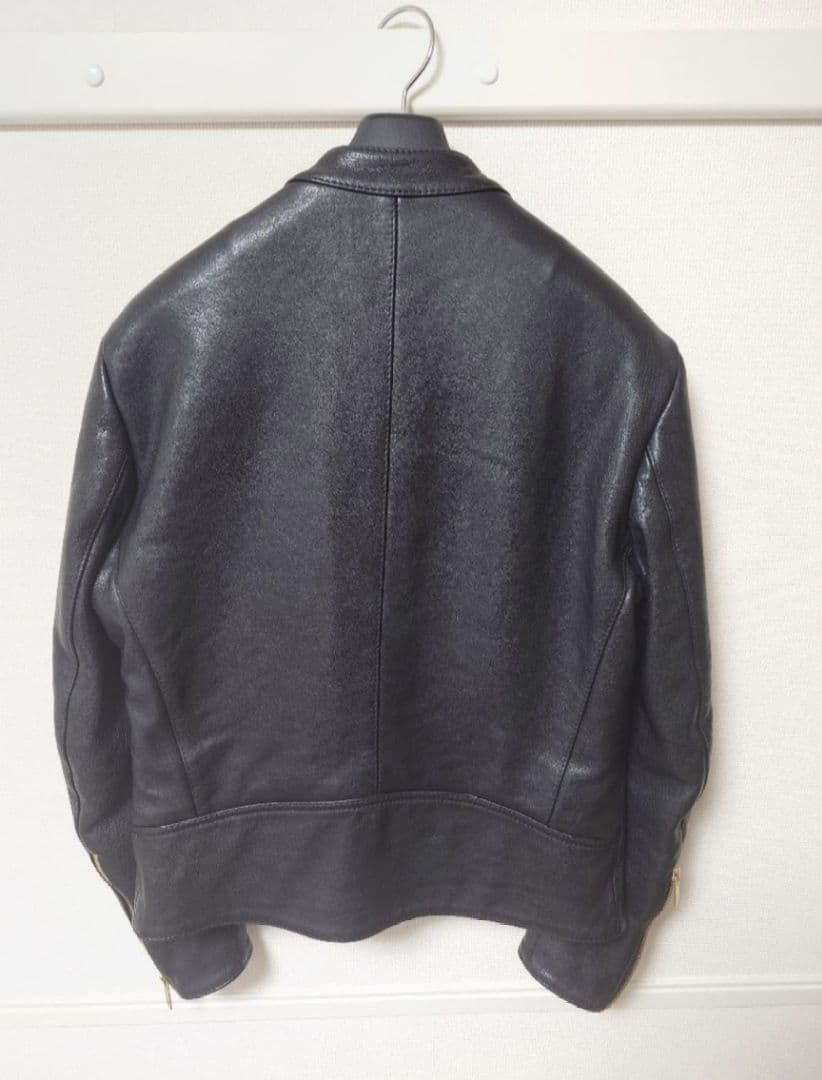 【そら】マルジェラ ハの字ライダース 15AW ゴールドジップ 特別仕様