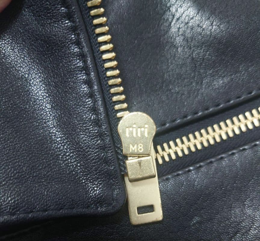 【そら】マルジェラ ハの字ライダース 15AW ゴールドジップ 特別仕様