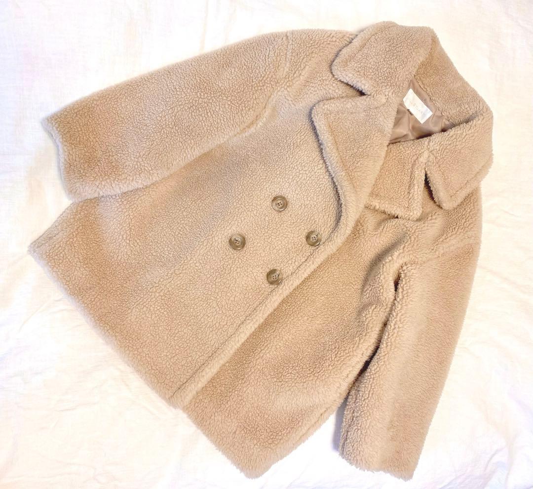 【美品】JILL STUART ボアコート テディベアコート 定価46200円