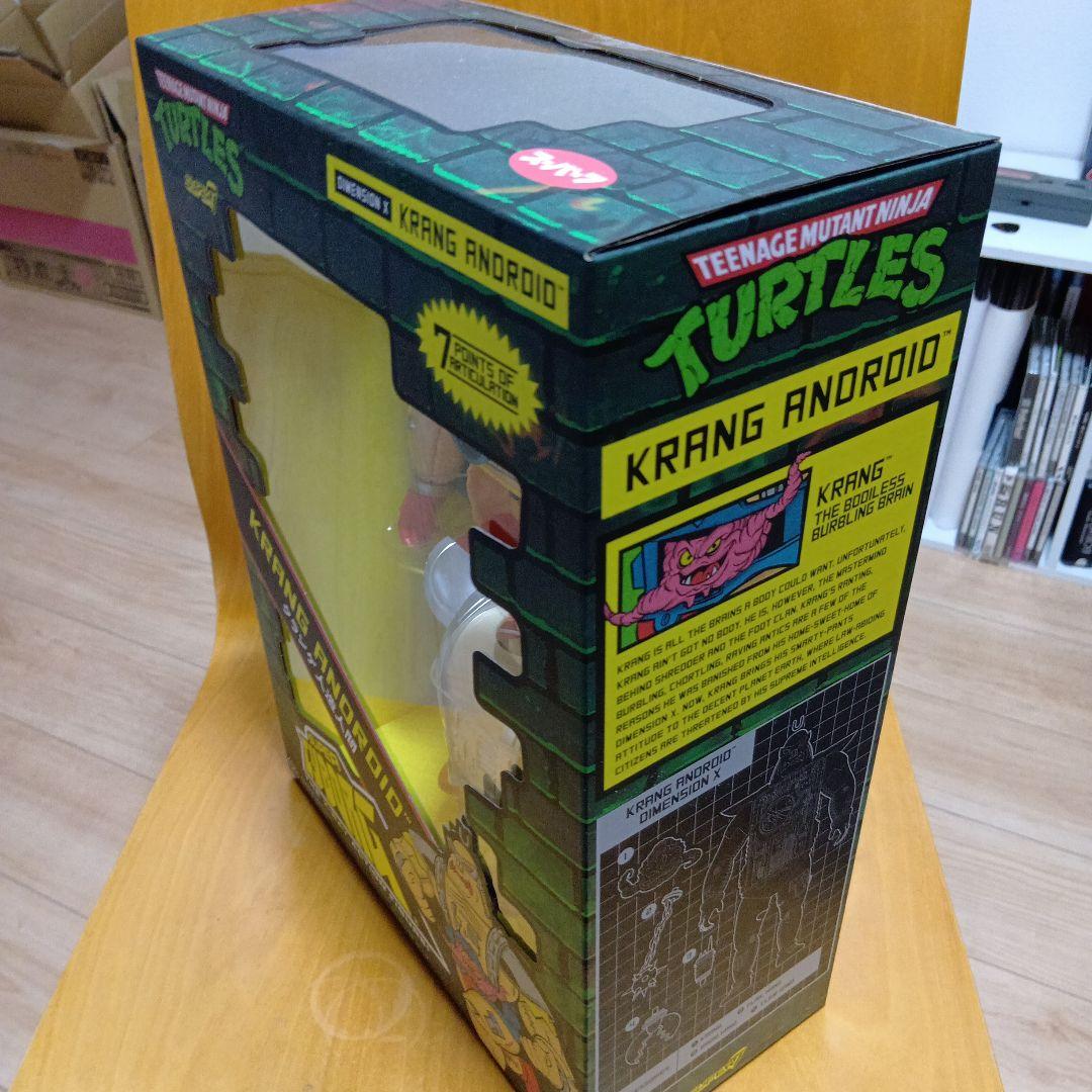 ミュータントタートルズ　クランゲ　アンドロイドボディ　TMNT スーパー7　新品