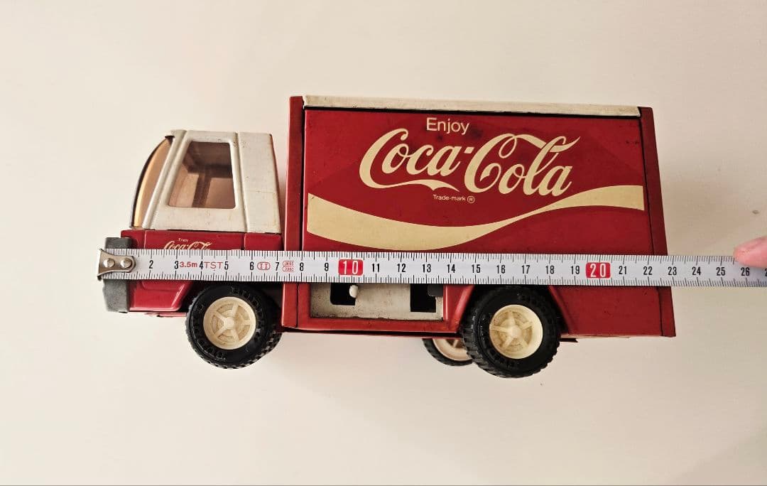 コカ・コーラ　ブリキトラック　coca cola buddy L