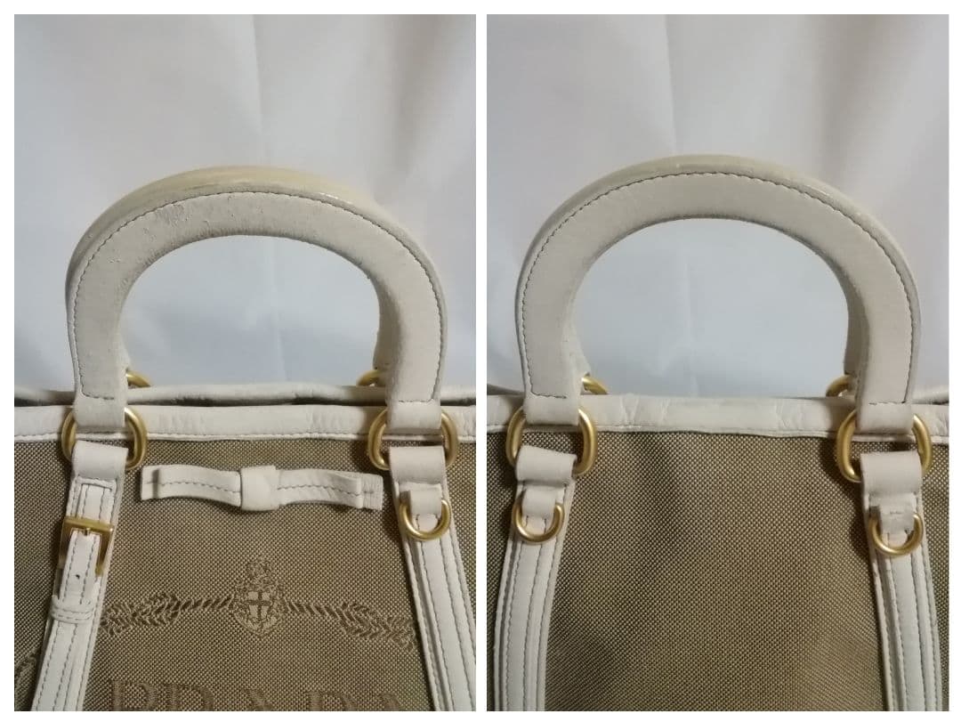 今だけ値下げ　PRADA　プラダ　ハンドバッグ　ショルダーストラップ無し