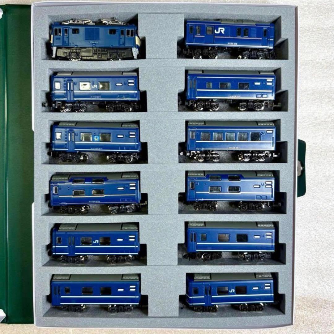 Bトレイン 24系あけぼの11両フル編成＋EF64-1000 N化 機関車動力化