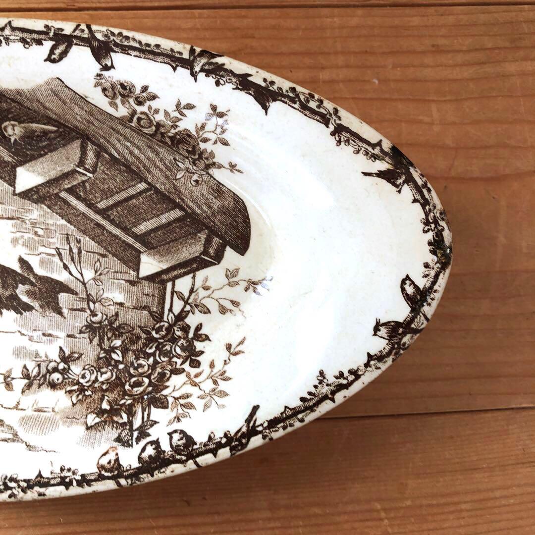 ショワジールロア Choisy le Roi HB&Cie　楕円皿　no.249