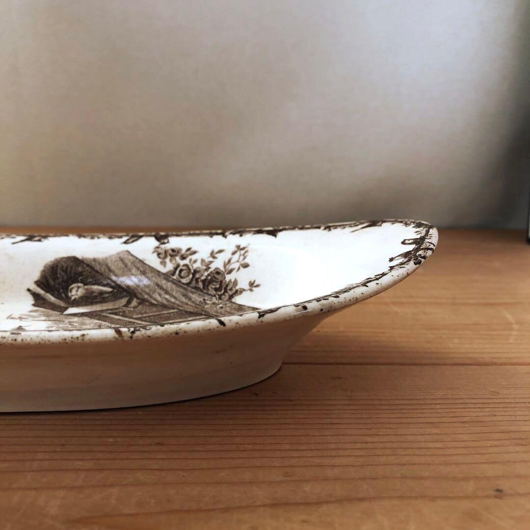 ショワジールロア Choisy le Roi HB&Cie　楕円皿　no.249