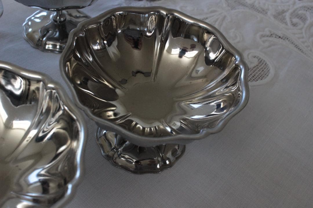 France Brocante アイスカップ 【S】サイズ2個セット/スプーン付