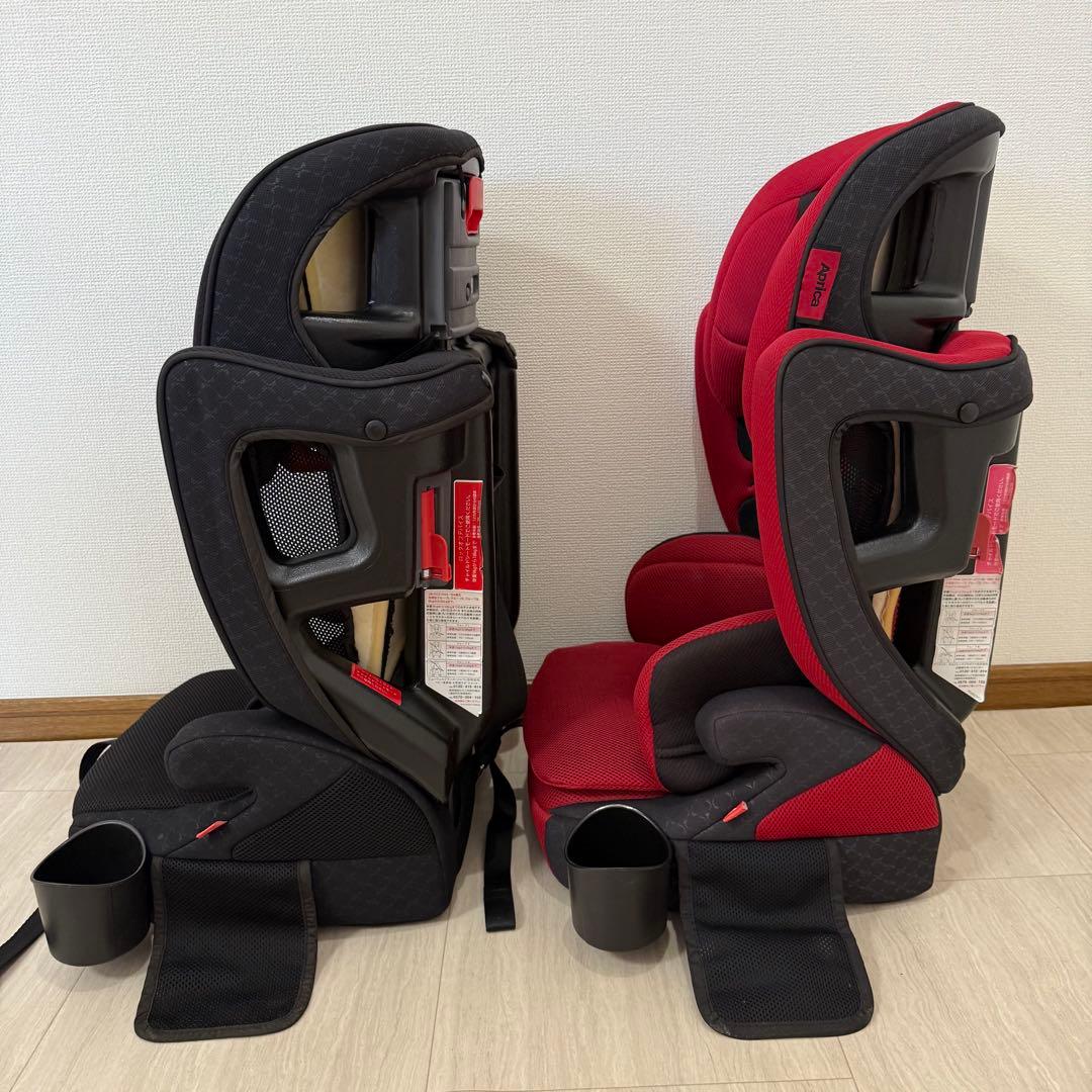 【美品】２つセットAprica アップリカ エアグルーヴプラス ジュニアシート