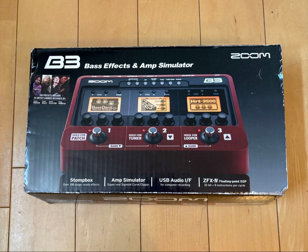 ZOOM B3 ベース マルチエフェクター
