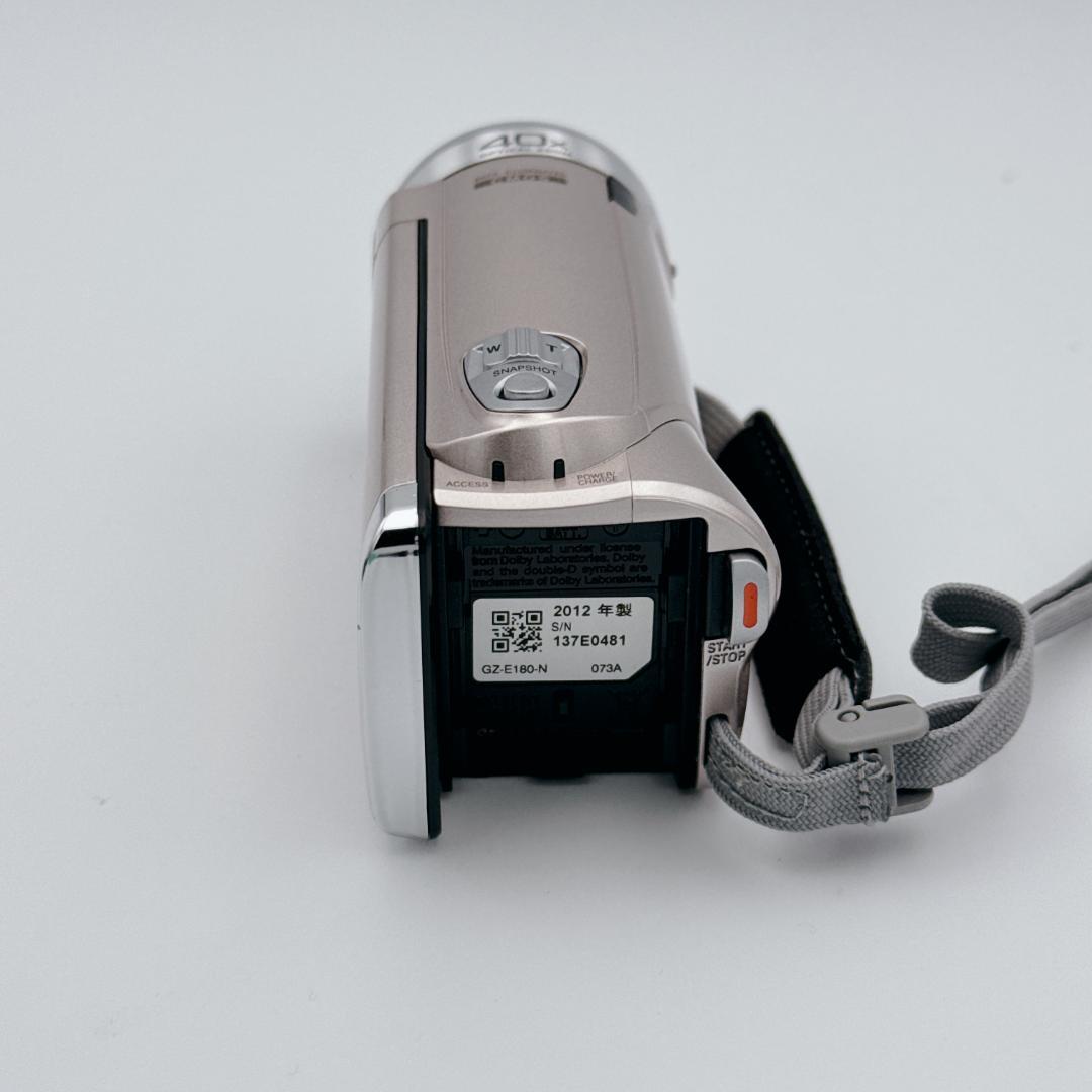 【美品】JVC Everio フルハイビジョンビデオカメラ GZ-E180-N