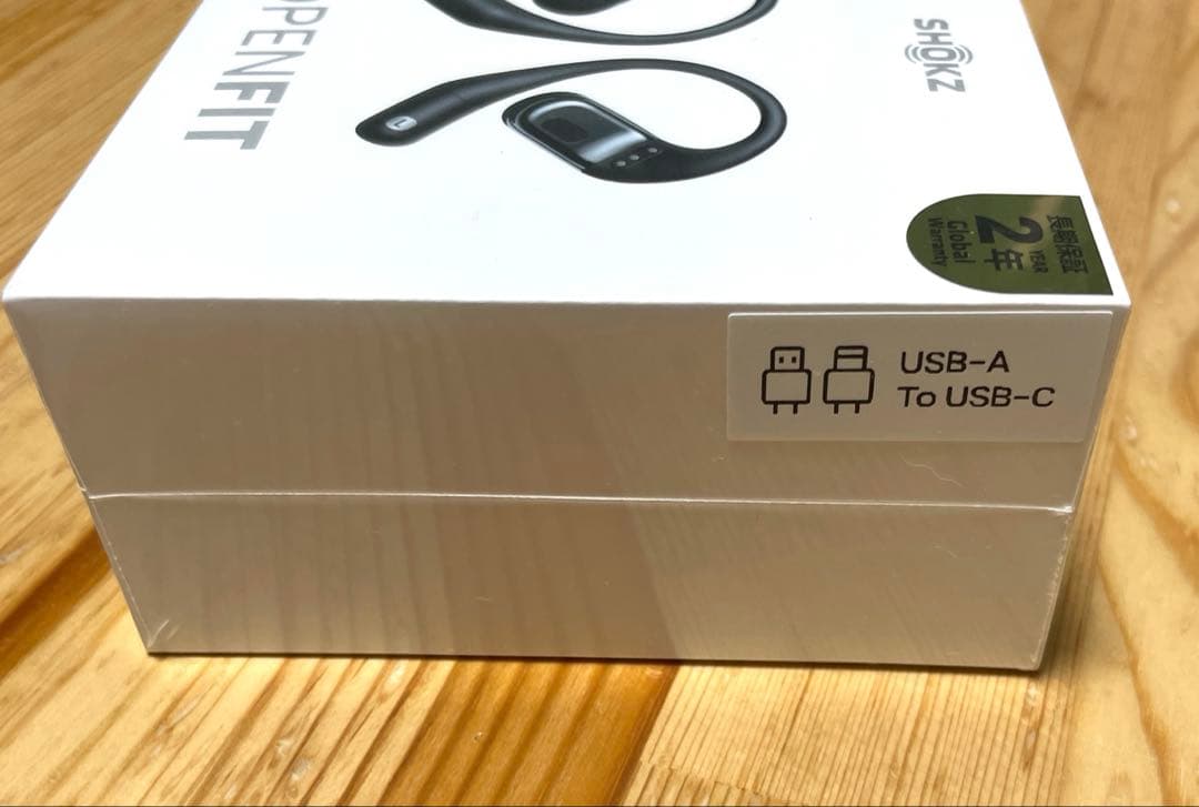 【新品未開封】SHOKZ OPENFIT ワイヤレスイヤホン　ブラック